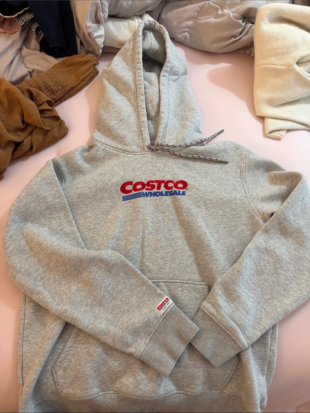 Cosco Wholesale Men's Gray Hoodie Sweatshirt